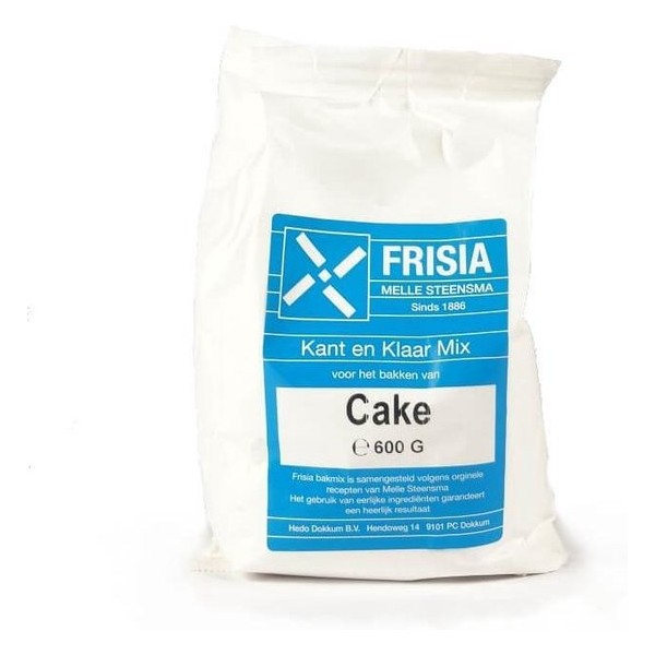 Cake mix Frisia - Zak 600 gram