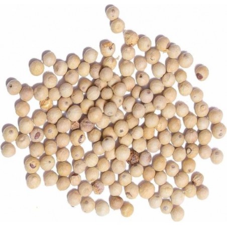 Witte Peper India Biologisch 100 gram