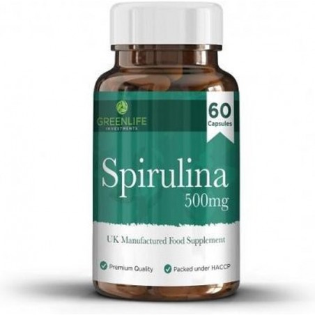 Spirulina - 500mg - 60 caps