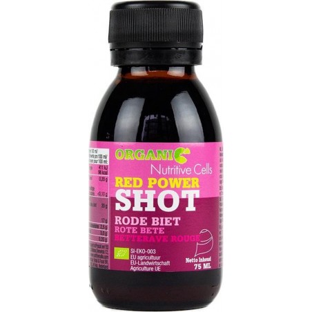 Shot Rode Biet - Red Power - Tray van 12 stuks á 75ml