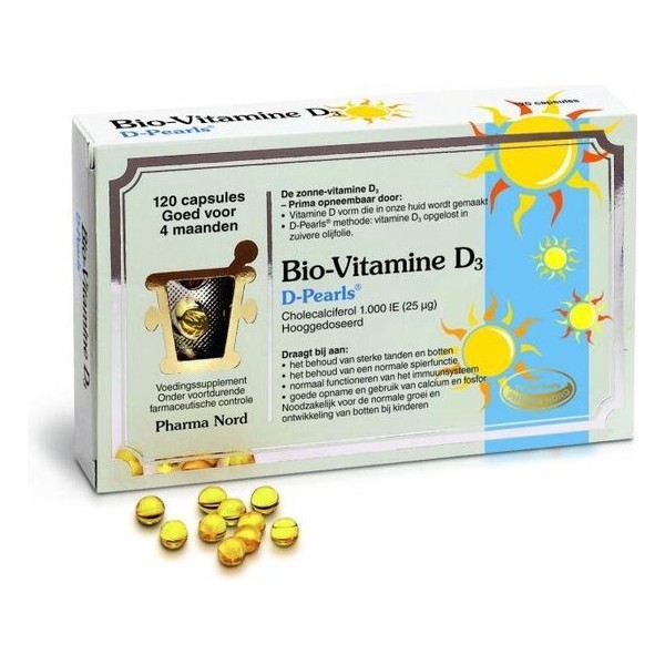 Pharma Nord Bio Vitamine D3 - 120 Capsules - Vitaminen