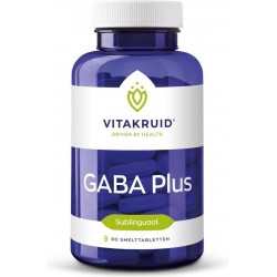 Vitakruid Gaba Plus Sublinguaal  Voedingssupplement - 90 smelttabletten