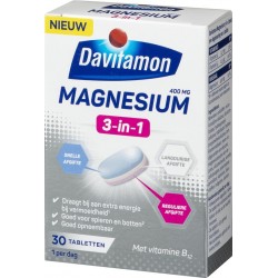 Davitamon Magnesium Triple Layer - Magnesium tabletten - 30 stuks