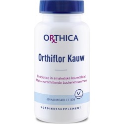 Orthica Orthiflor Kauw Probiotica Voedingssupplement
