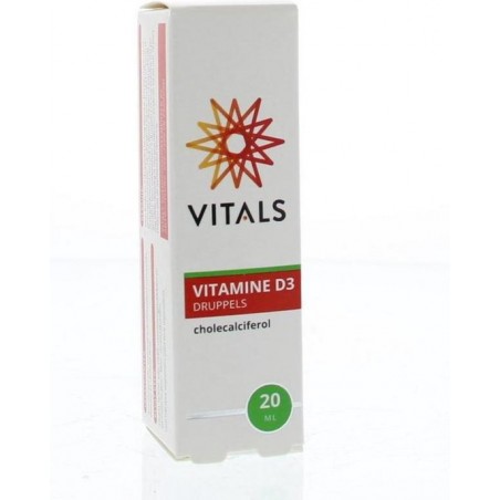 Vitals D3 druppels 20 ml