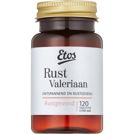Etos Rust Valeriaan Voedingssupplement -  120 tabletten