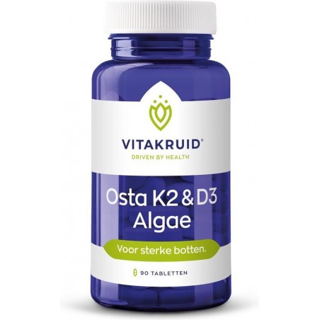 Vitakruid Osta K2 & D3 Algae 90 tabletten