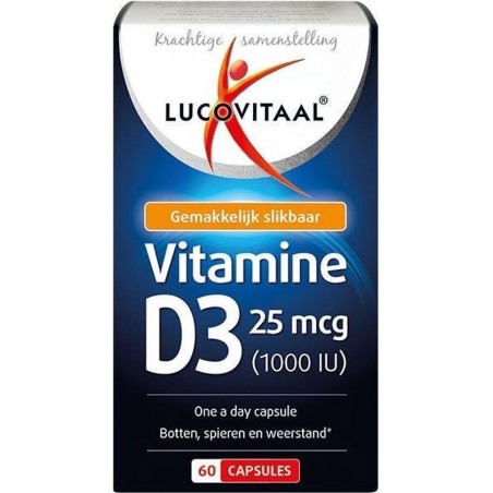 Lucovitaal Vitamine d3 25 mcg