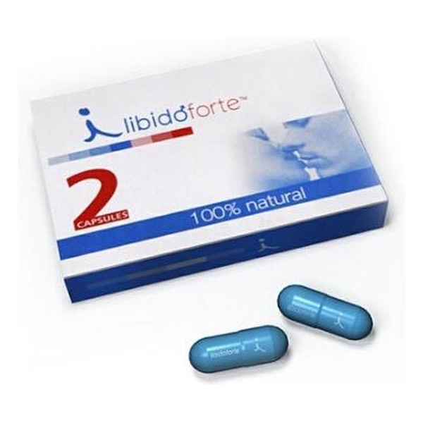 LibidoForte - 2 capsules - Krachtige natuurlijke erectiepil - Behoud lang de erectie - Verhoogt seksuele activiteit