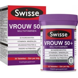 Swisse Vrouw 50+ Multivitaminen Voedingssupplement - 30 tabletten