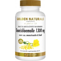 Golden Naturals Teunisbloemolie 1300 mg (120 softgel capsules)