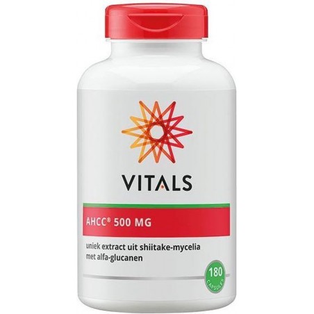 Vitals AHCC 500 mg Voedingssupplementen - 180 vegicaps