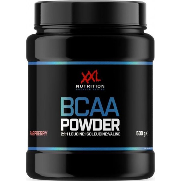 XXL Nutrition BCAA Powder - 500 gram - Framboos