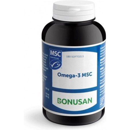 Bonusan Omega 3 MSC 180 softgel capsules