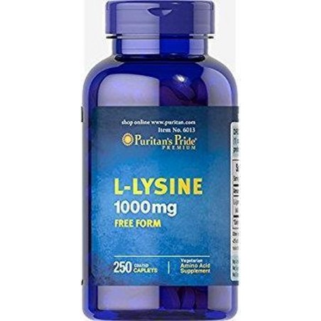 Puritan's pride L-Lysine 1000 mg - 250 caplets