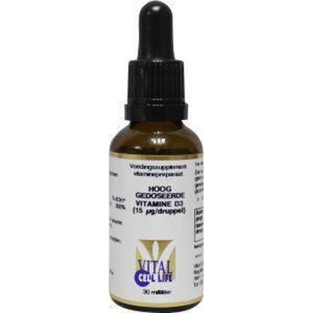 Vit D3 15Mcg Druppels Vcl