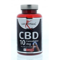 Lucovitaal CBD capsules 10 milligram Supplement - 90 capsules - Cannabidiol