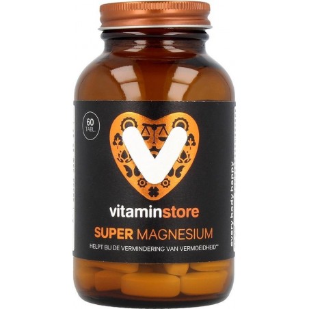Vitaminstore  - Super Magnesium - 60 tabletten