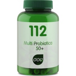 AOV 112 Multi Probiotica 50+ Voedingssupplementen - 60 vegacaps