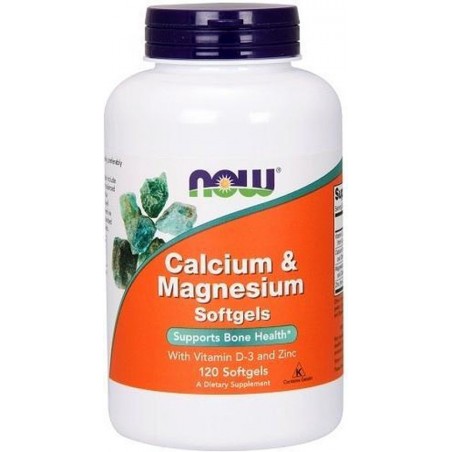 Calcium Magnesium with Vitamin D & Zinc 120softgels