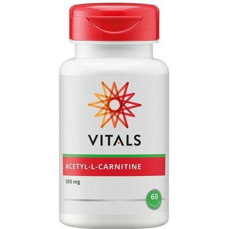 Vitals Acetyl-L-carnitine 500 mg Sportvoeding - 60 vegicaps