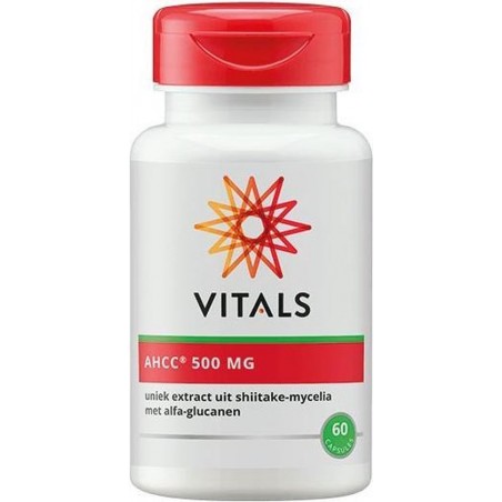 Vitals AHCC 500 mg Voedingssupplementen - 60 vegicaps