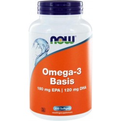 Omega-3 Basis 180 mg EPA 120 mg DHA - NOW Foods