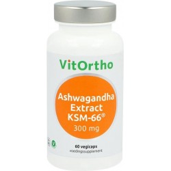 VitOrtho - Ashwagandha extract KSM-66 300 mg - 60 vegicaps