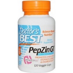 Doctor's Best, PepZin G Zink-L-Carnosine complex, 120 vegetarische capsules