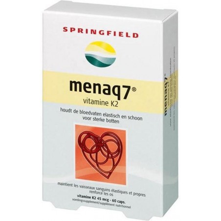 Springfield MenaQ7 - Vitamine K2 - 60 tabletten