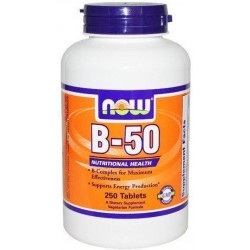 B-50 (250 tabletten) - Now Foods
