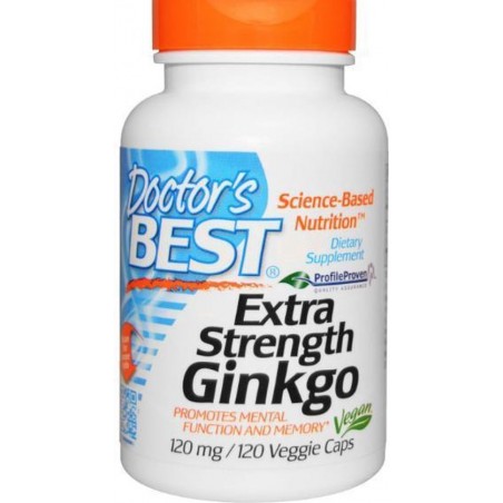 Doctors best Ginkgo biloba Extra Strength 120 MG
