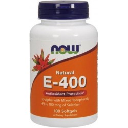 Vitamine E 400IU Now Foods 100softgels