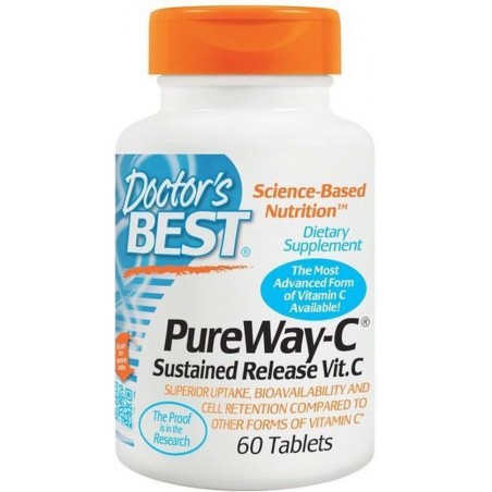 PureWay-C Sustained Release vitamine C (60 tabletten) - Doctor's Best