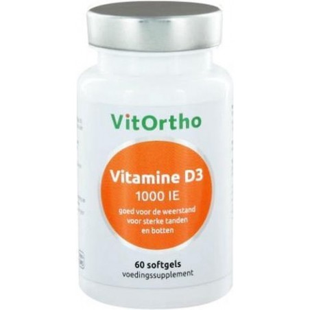 Vitamine D3 1000 IE - Vitortho