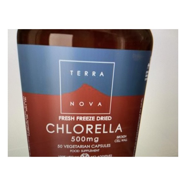 Terranova Chlorella 500 mg Inhoud: 100 capsules