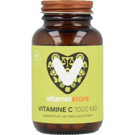 Vitaminstore  - Vitamine C1000 mg - 60 tabletten