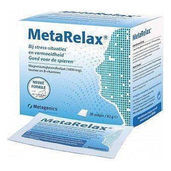 Metagenics Metarelax Zakjes - 20 stuks - Voedingssupplement