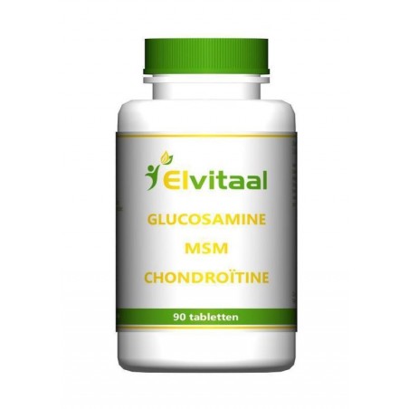 Elvitaal Glucosamine Msm Chrondroïtine 90 tab