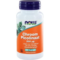 Now Foods - Chroom Picolinaat - 100 Vegicaps