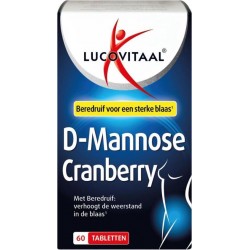 Lucovitaal D-mannose cranberry blaasfunctie