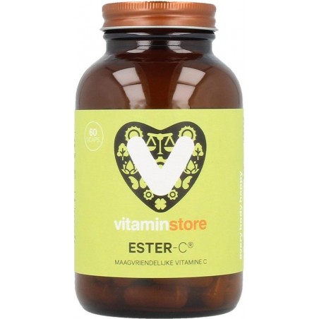 Vitaminstore  - Ester-C® (zuurvrije vitamine C) - 60 vegicaps