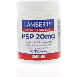 Lamberts Vitamine B6 (P5P) 20 mg 60 tabletten