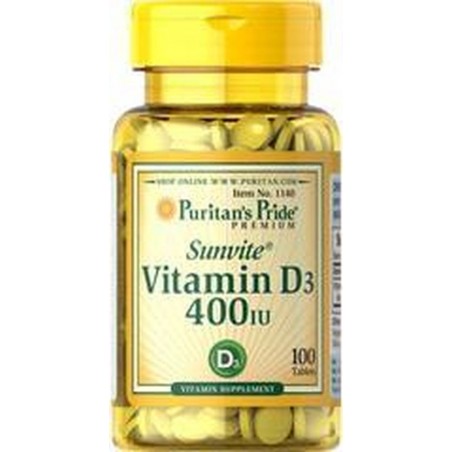 Puritan's Pride Vitamin D3 400 IU