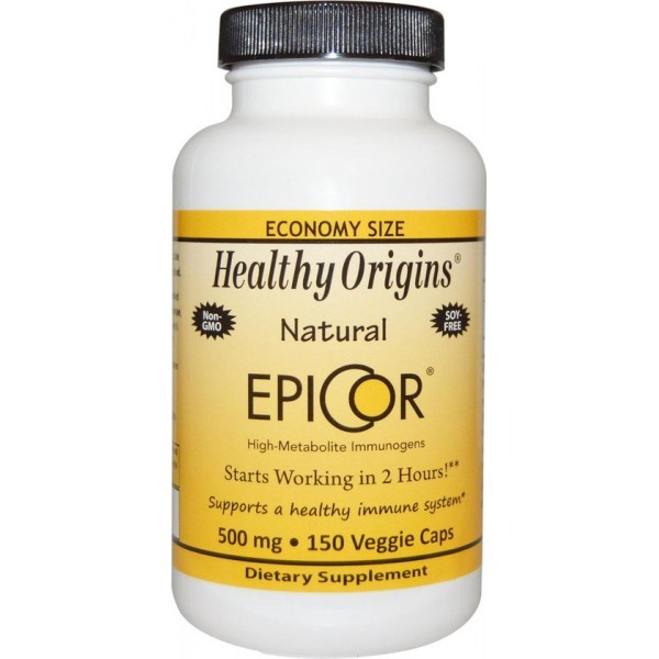 Epicor, 500mg, 150 veg. capsules