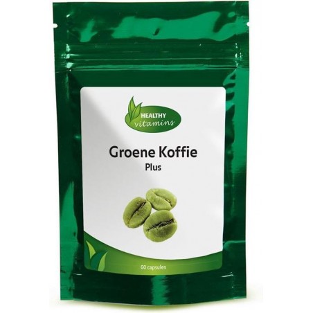 Groene Koffie Plus capsules - afslanken - met Groene thee en Artisjok extract