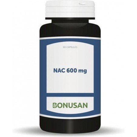 Bonusan NAC 600 mg - 60 Capsules - Voedingssupplement