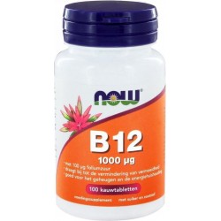 Now B-12 1000 µ - 100 Kauwtabletten - Vitaminen