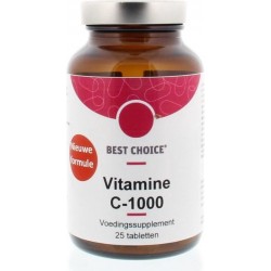 Best Choice Vitamine C 1000 mg - 25 Tabletten