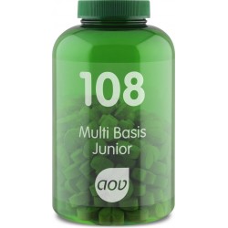AOV 108 Multi Basis Junior - 180 Kauwtabletten - Multivitaminen - Voedingssupplementen